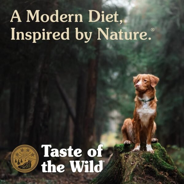 Taste of the Wild High Prairie Canine Grain-Free Recipe with Roasted Bison and Venison Adult Dry Dog Food, Made with High Protein from Real Meat and Guaranteed Nutrients and Probiotics 28lb