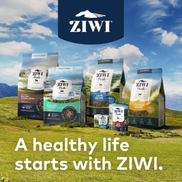 ZIWI Peak Air-Dried Dog Food – Beef - All Natural, High Protein, Grain Free, Limited Ingredient w/ Superfoods (16oz)